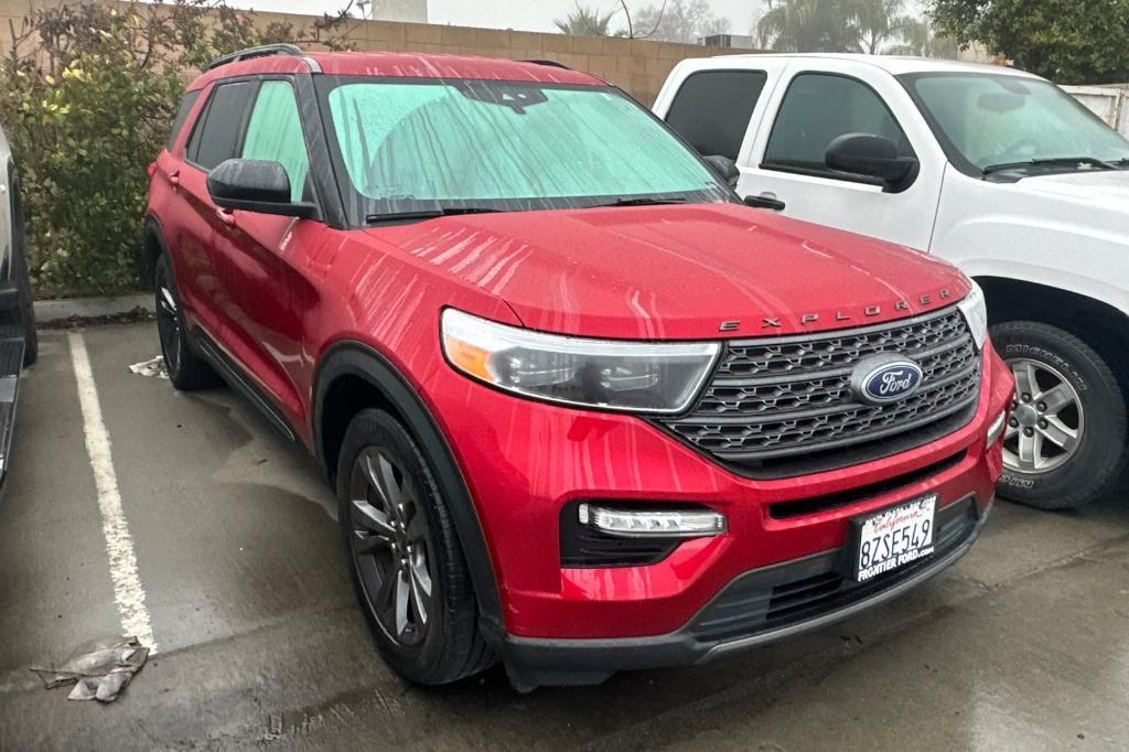 used 2022 Ford Explorer car, priced at $25,400