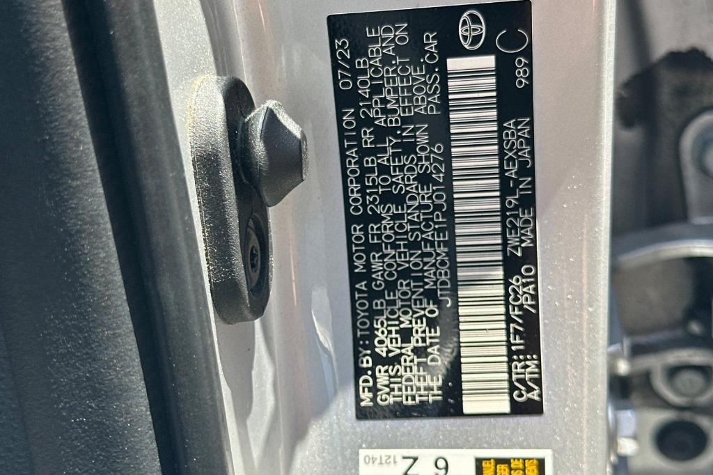 used 2023 Toyota Corolla Hybrid car, priced at $22,525
