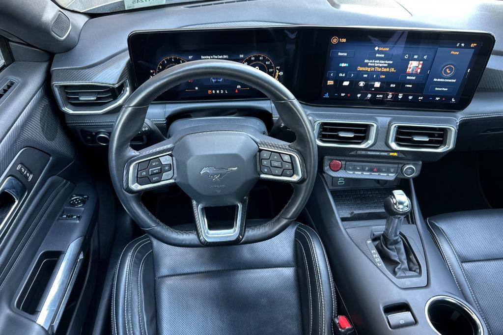 used 2024 Ford Mustang car, priced at $27,400