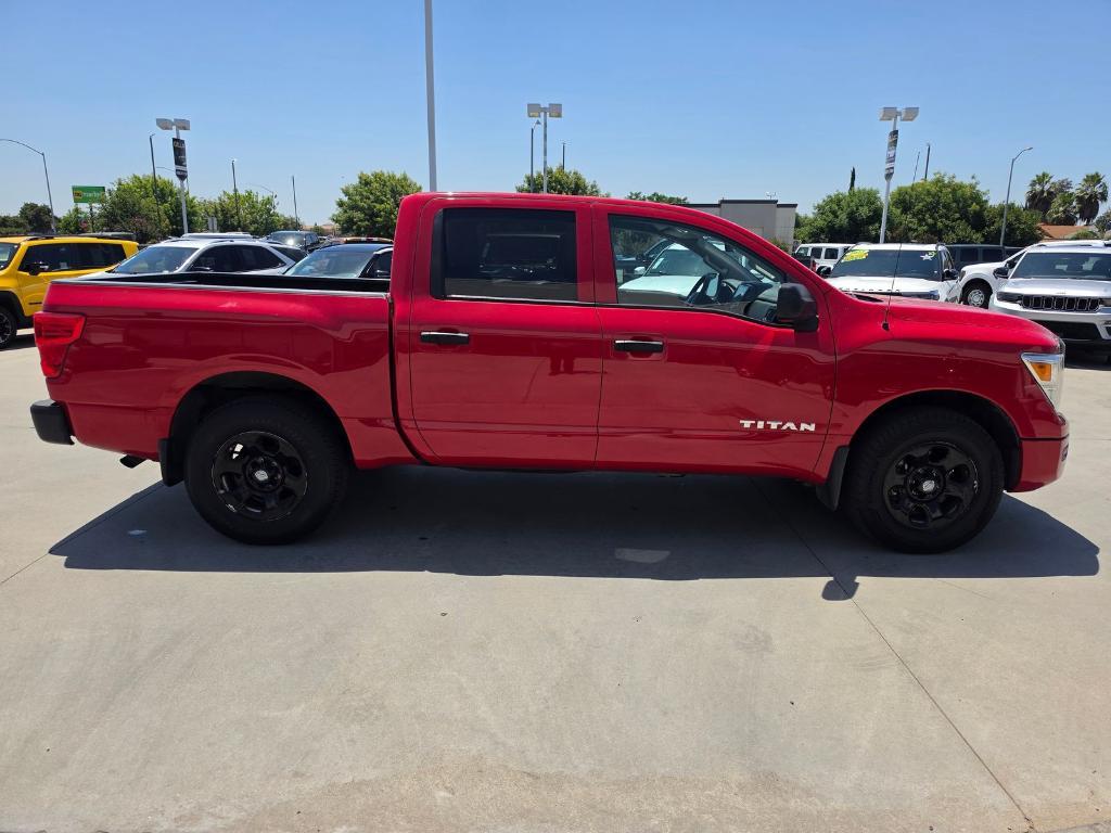 used 2021 Nissan Titan car, priced at $25,700