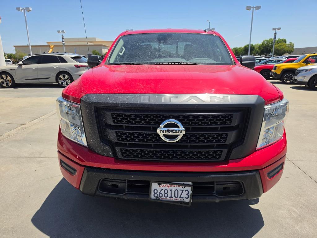 used 2021 Nissan Titan car, priced at $25,700