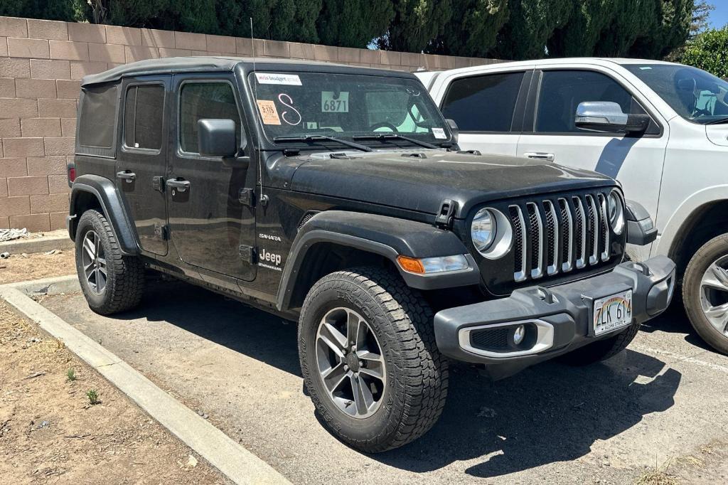 used 2023 Jeep Wrangler car, priced at $28,624