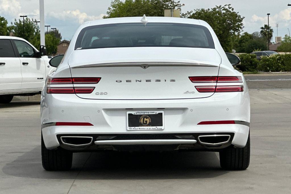 used 2023 Genesis G80 car, priced at $27,525