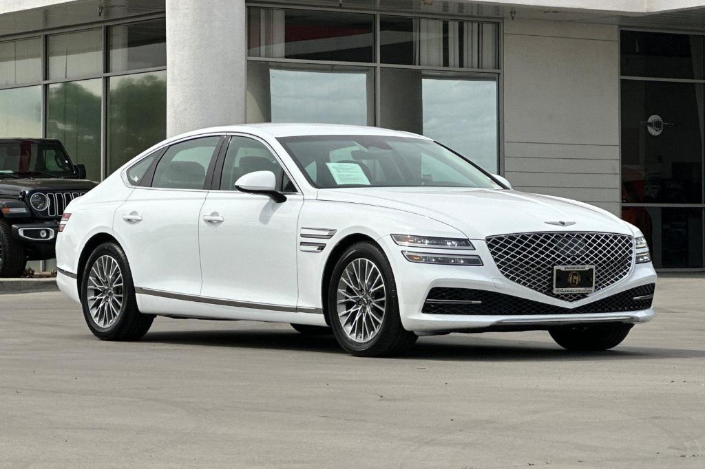 used 2023 Genesis G80 car, priced at $27,525