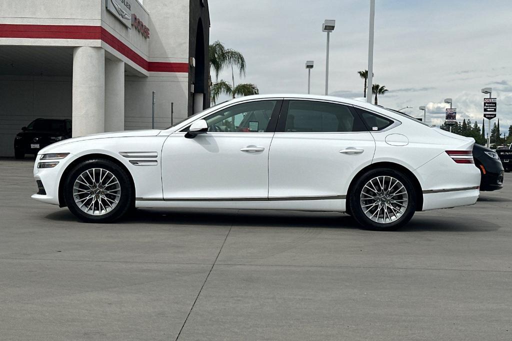 used 2023 Genesis G80 car, priced at $27,525