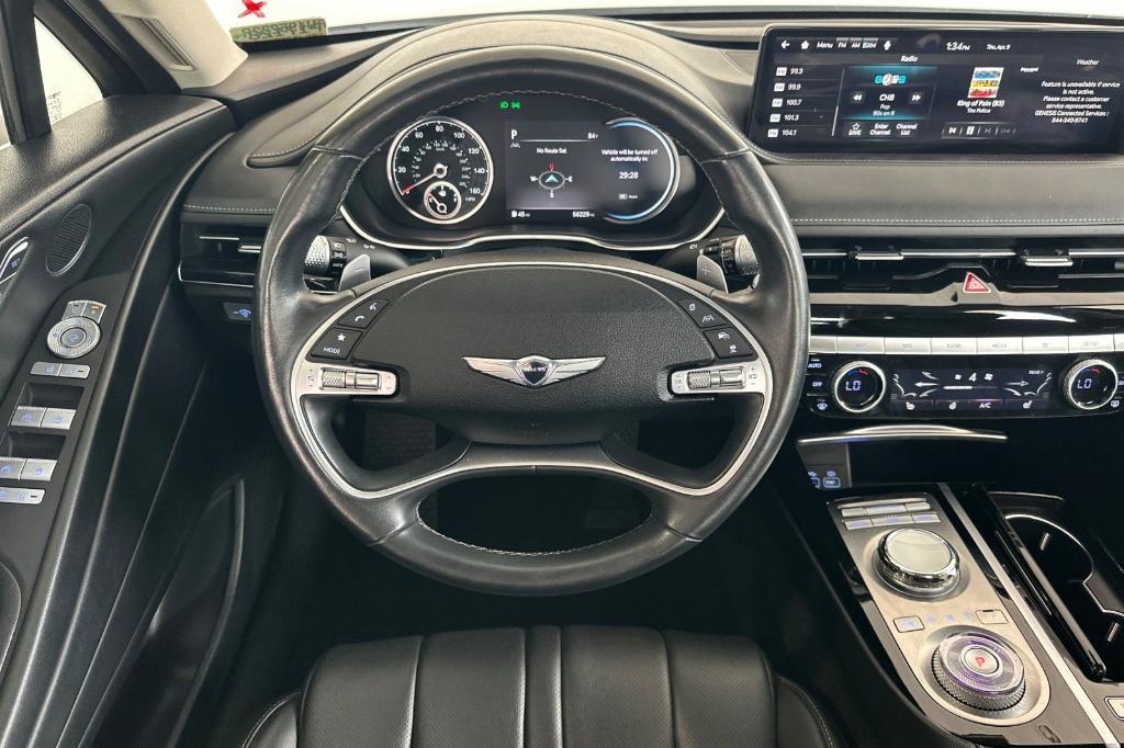 used 2023 Genesis G80 car, priced at $27,525