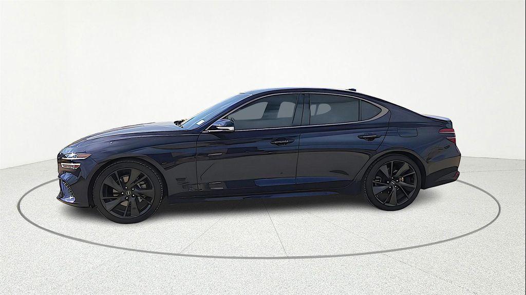 used 2023 Genesis G70 car, priced at $27,995