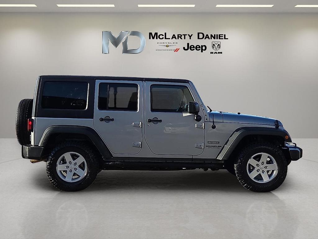 used 2016 Jeep Wrangler Unlimited car, priced at $19,368