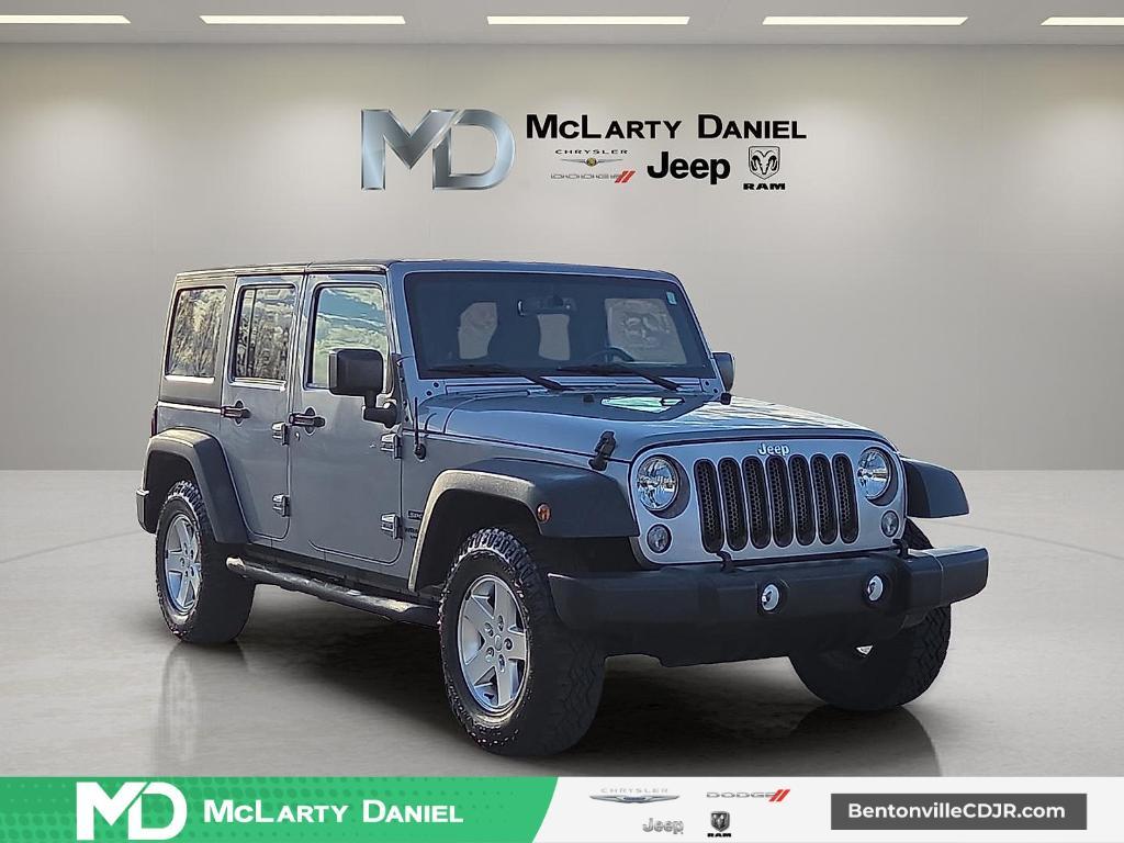 used 2016 Jeep Wrangler Unlimited car, priced at $19,368
