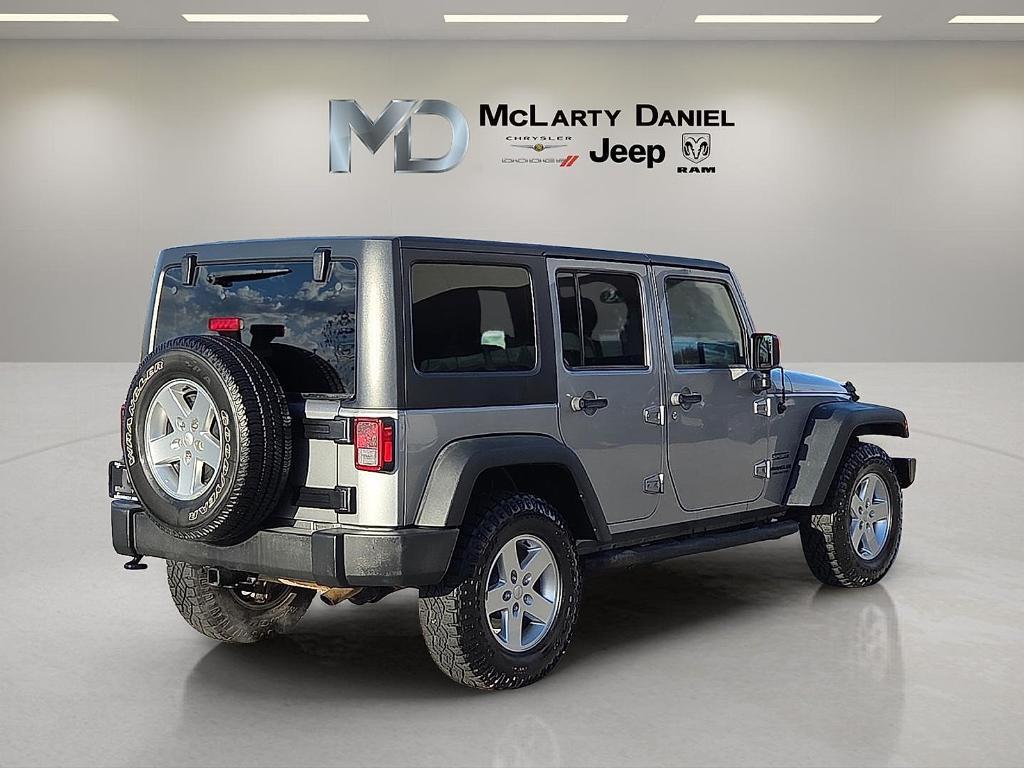 used 2016 Jeep Wrangler Unlimited car, priced at $19,368