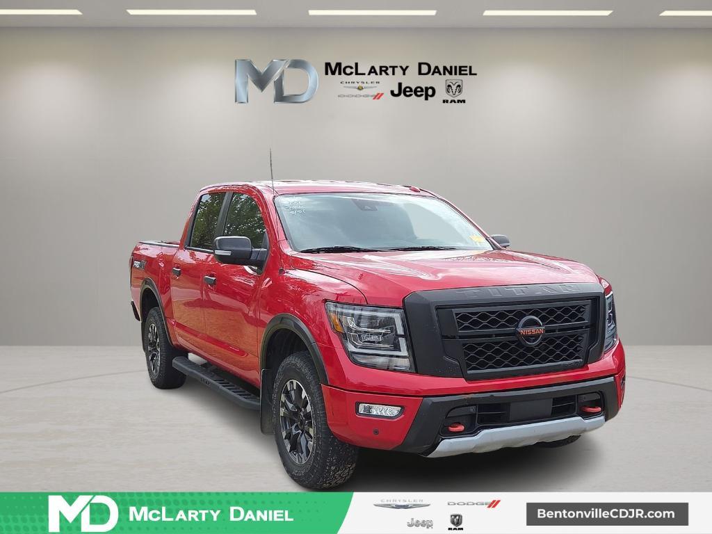 used 2021 Nissan Titan car, priced at $34,368