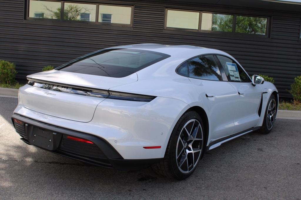 new 2025 Porsche Taycan car, priced at $134,115