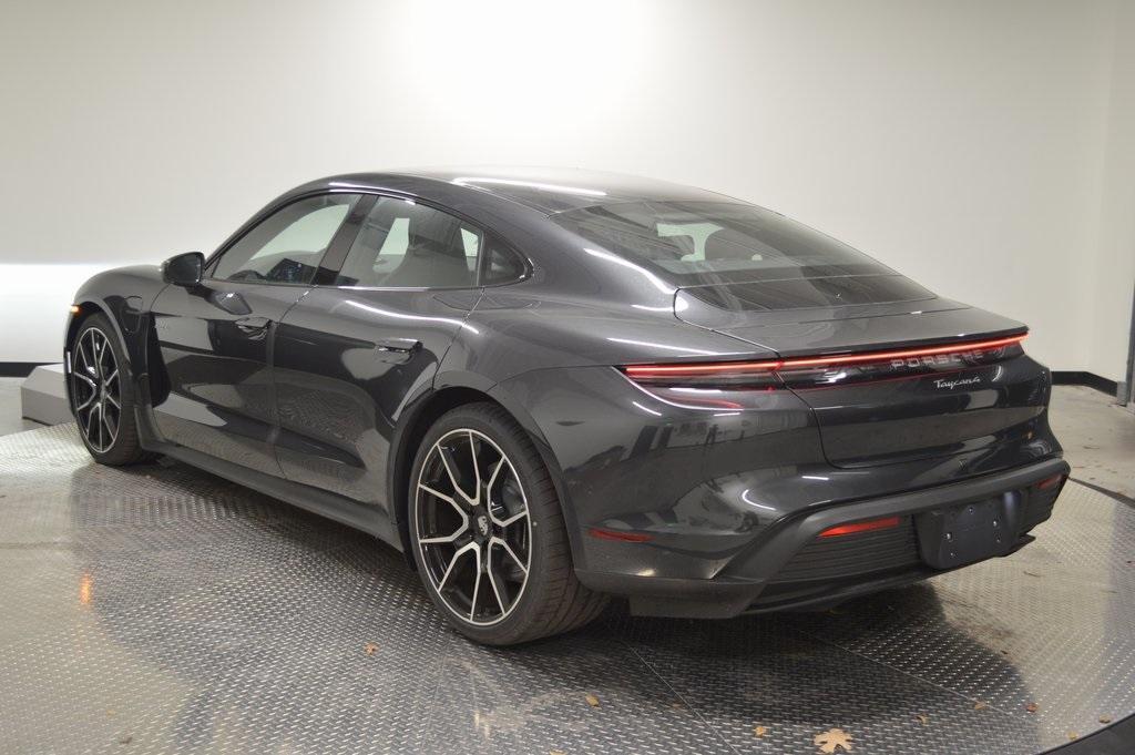 new 2025 Porsche Taycan car, priced at $125,105