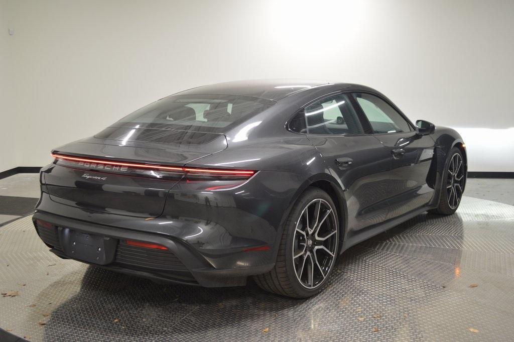 new 2025 Porsche Taycan car, priced at $125,105