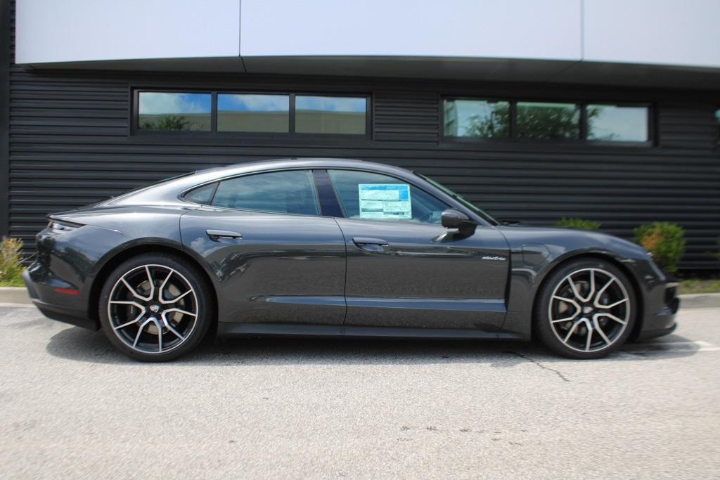 new 2025 Porsche Taycan car, priced at $125,105