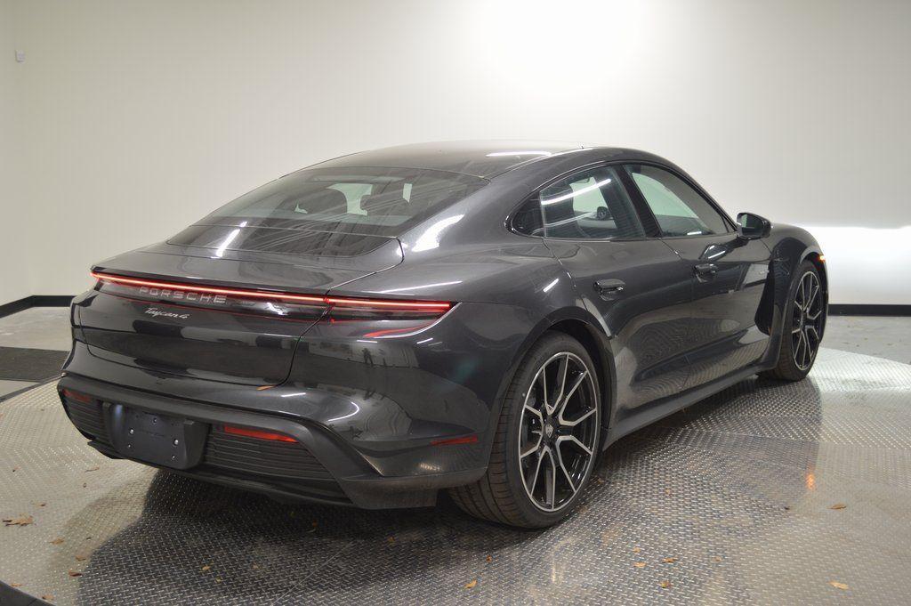 new 2025 Porsche Taycan car, priced at $125,105
