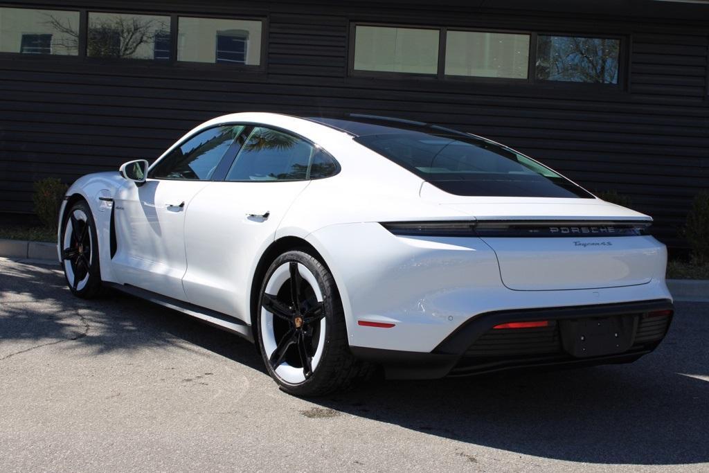 new 2025 Porsche Taycan car, priced at $142,485