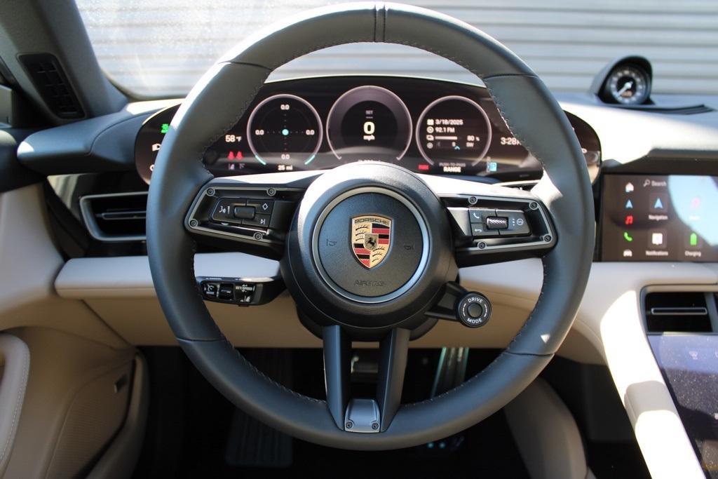 new 2025 Porsche Taycan car, priced at $142,485