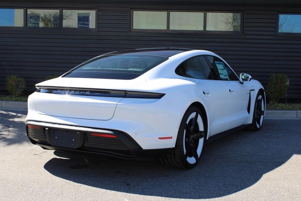 new 2025 Porsche Taycan car, priced at $142,485