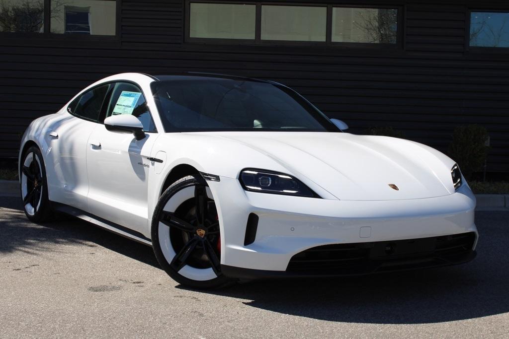 new 2025 Porsche Taycan car, priced at $142,485