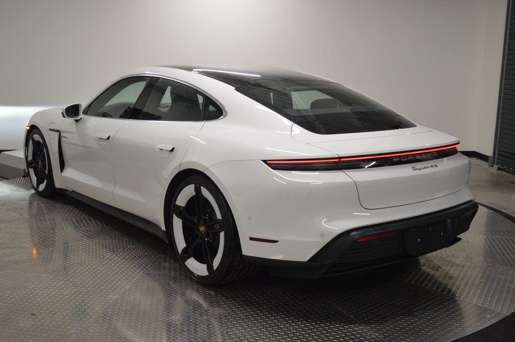 new 2025 Porsche Taycan car, priced at $151,080