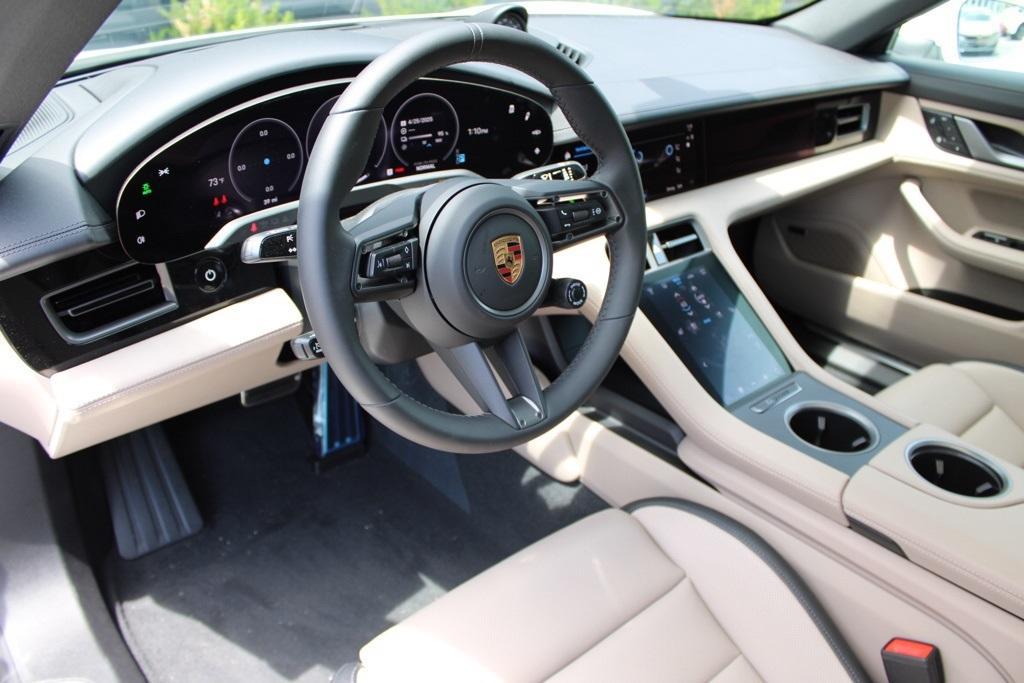 new 2025 Porsche Taycan car, priced at $151,080