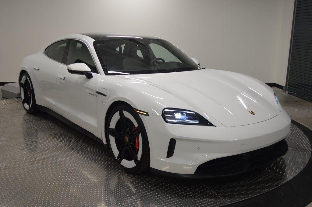 new 2025 Porsche Taycan car, priced at $151,080