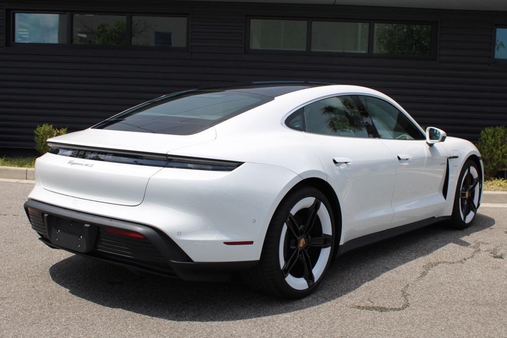 new 2025 Porsche Taycan car, priced at $151,080