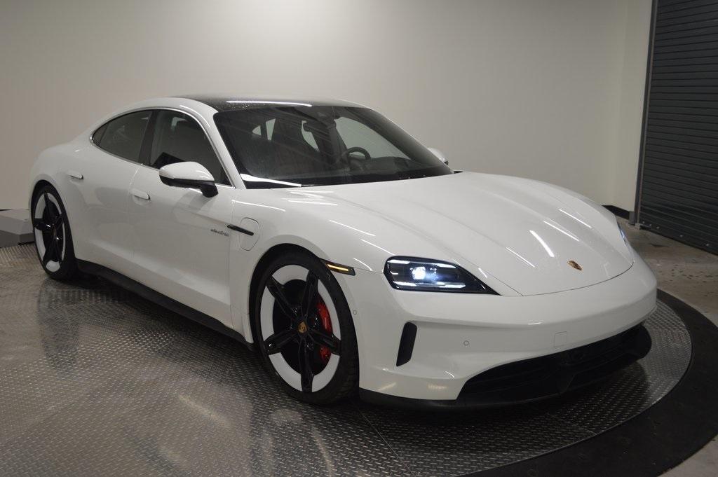 new 2025 Porsche Taycan car, priced at $153,085