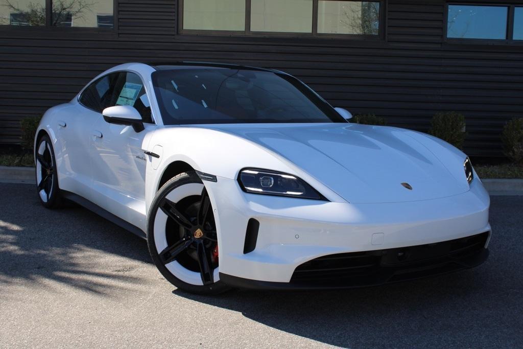 new 2025 Porsche Taycan car, priced at $153,085