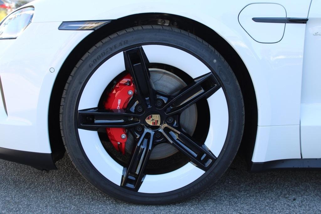 new 2025 Porsche Taycan car, priced at $153,085