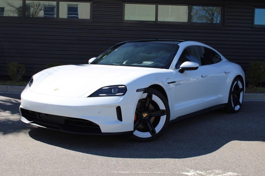 new 2025 Porsche Taycan car, priced at $153,085