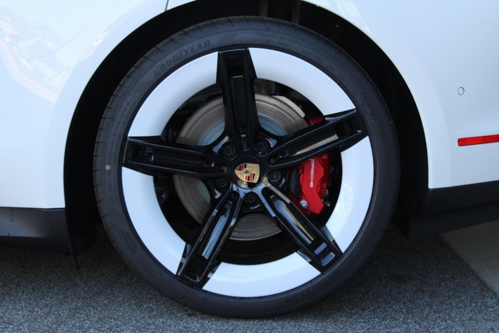 new 2025 Porsche Taycan car, priced at $153,085