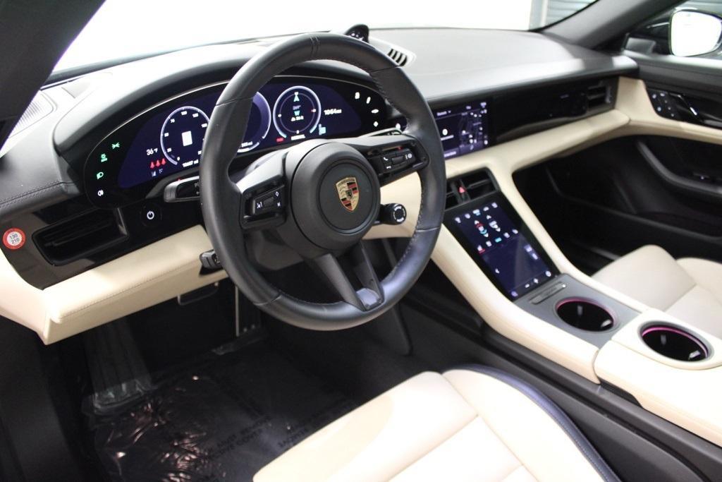 used 2025 Porsche Taycan car, priced at $105,990