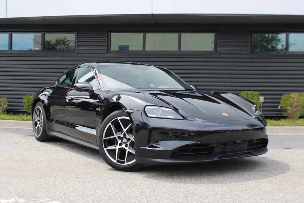 used 2025 Porsche Taycan car, priced at $105,990