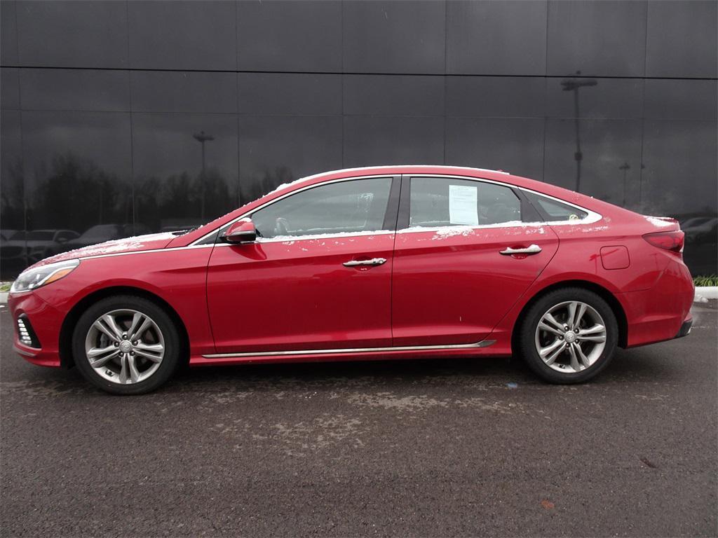 used 2018 Hyundai Sonata car, priced at $14,000