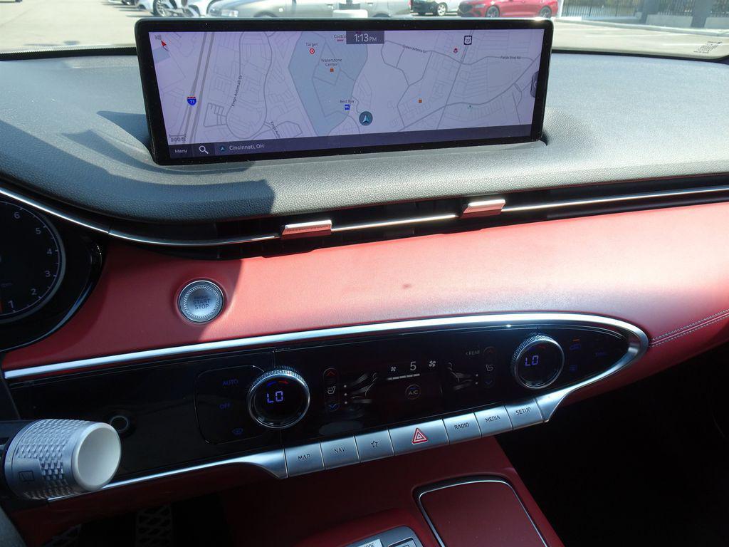 used 2022 Genesis GV70 car, priced at $29,500