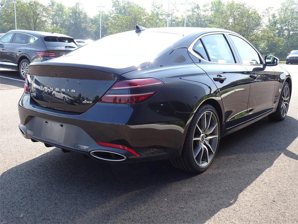 used 2024 Genesis G70 car, priced at $34,315