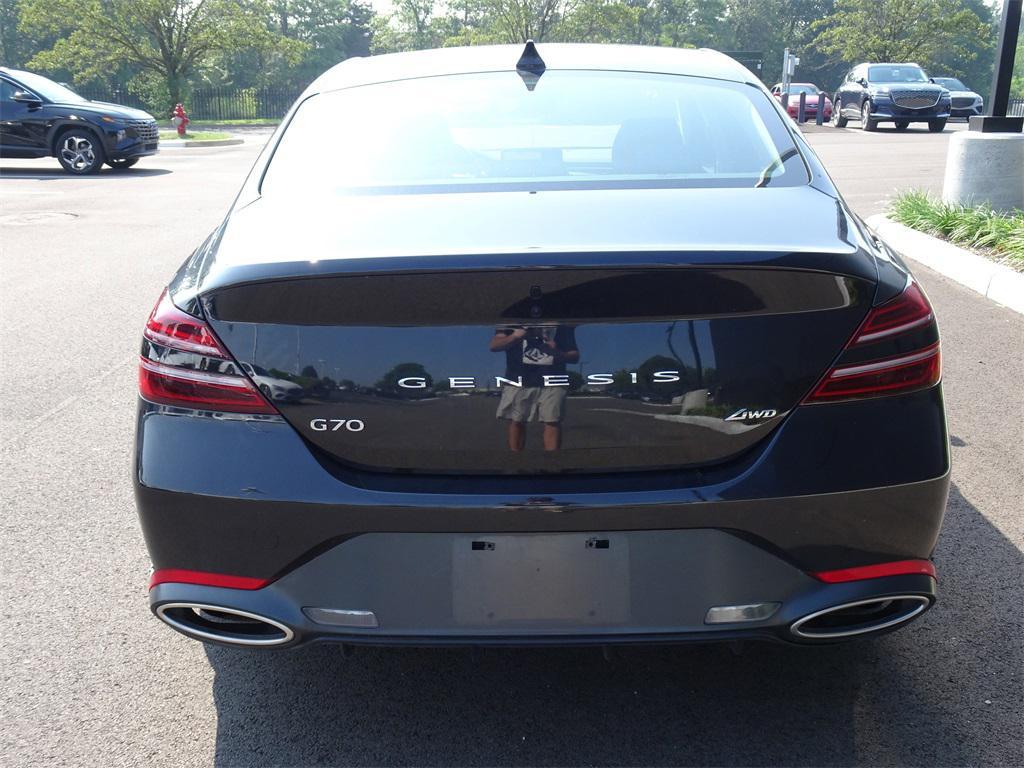 used 2024 Genesis G70 car, priced at $34,315