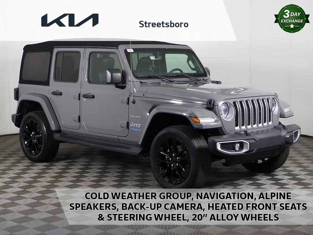 used 2021 Jeep Wrangler Unlimited 4xe car, priced at $21,199