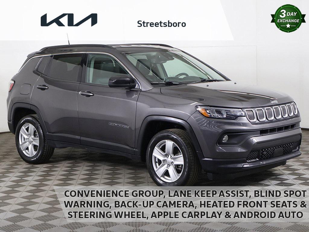 used 2022 Jeep Compass car, priced at $14,649