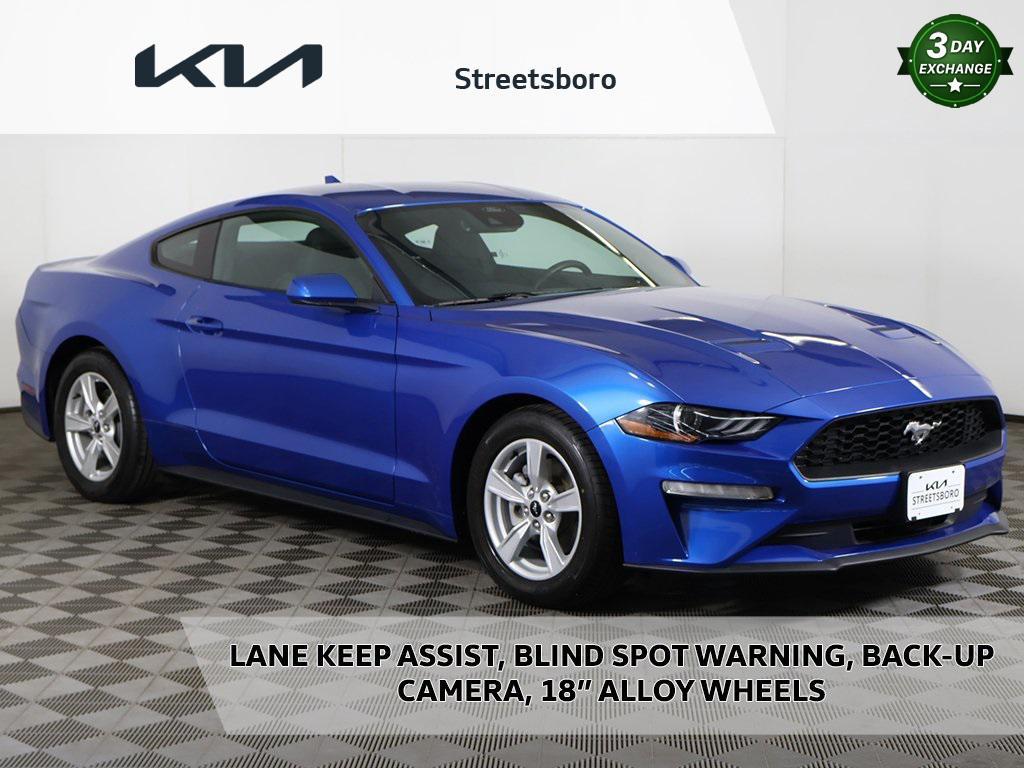 used 2021 Ford Mustang car, priced at $20,999