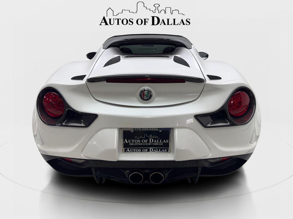 used 2018 Alfa Romeo 4C Spider car, priced at $53,775