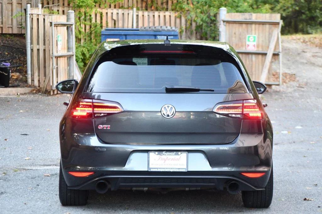 used 2017 Volkswagen Golf GTI car, priced at $16,495