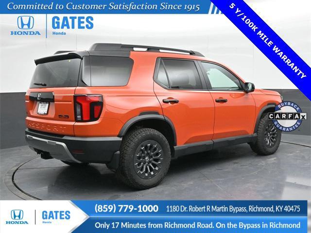 used 2026 Honda Passport car, priced at $49,588