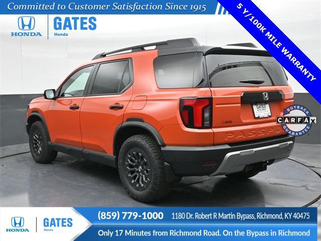 used 2026 Honda Passport car, priced at $49,588