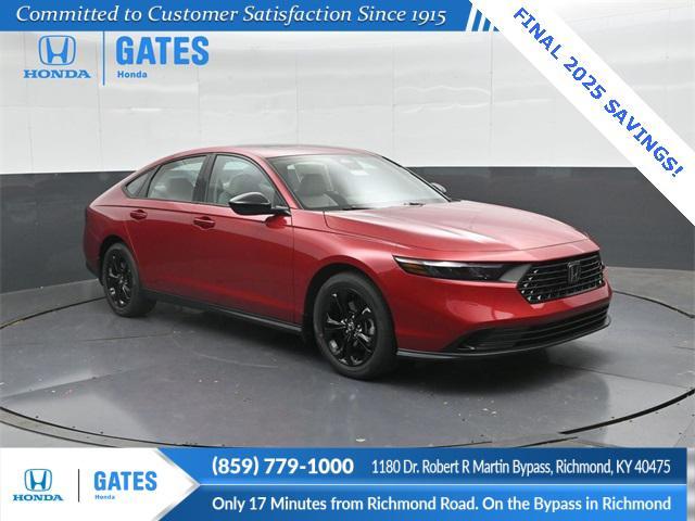 new 2025 Honda Accord car, priced at $32,165