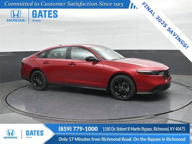 new 2025 Honda Accord car, priced at $32,165