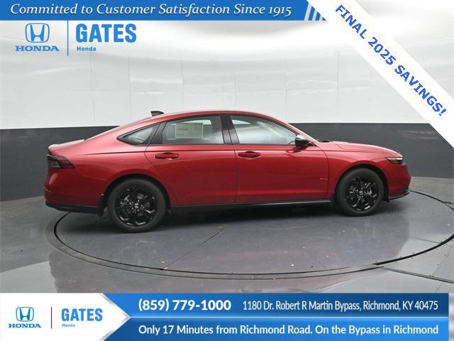 new 2025 Honda Accord car, priced at $32,165