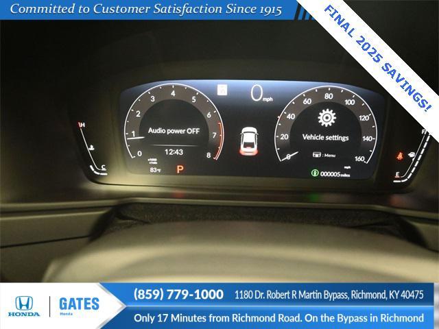 new 2025 Honda Accord car, priced at $32,165